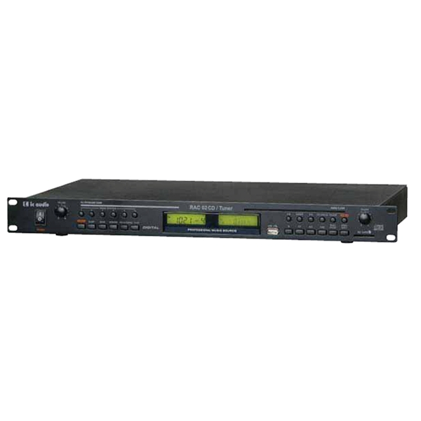 IC Audio RAC 02 + CD/MP3 + Tuner Commercial Playback Unit