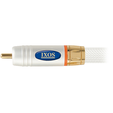IXOS XHD 608 - 1 RCA-1 RCA Quad Shielded Silver Plated Coaxial - 1 Meter