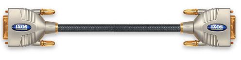 IXOS XHV-458 - DVI-D Dual link DVI-DVI Cable Twin Shielded Gold Plated First -7.5 Meters