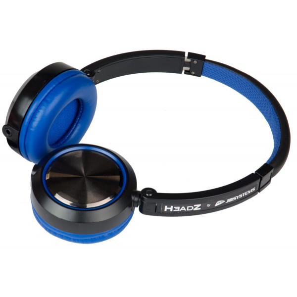 JB Systems HEADZ - Ultimate Light-Weight Headphones with Microphone