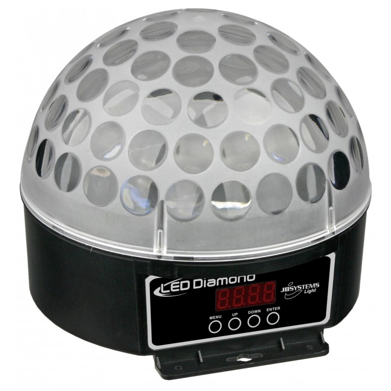 JB Systems LED Diamond - Compact DMX-Controlled LED Effect Light