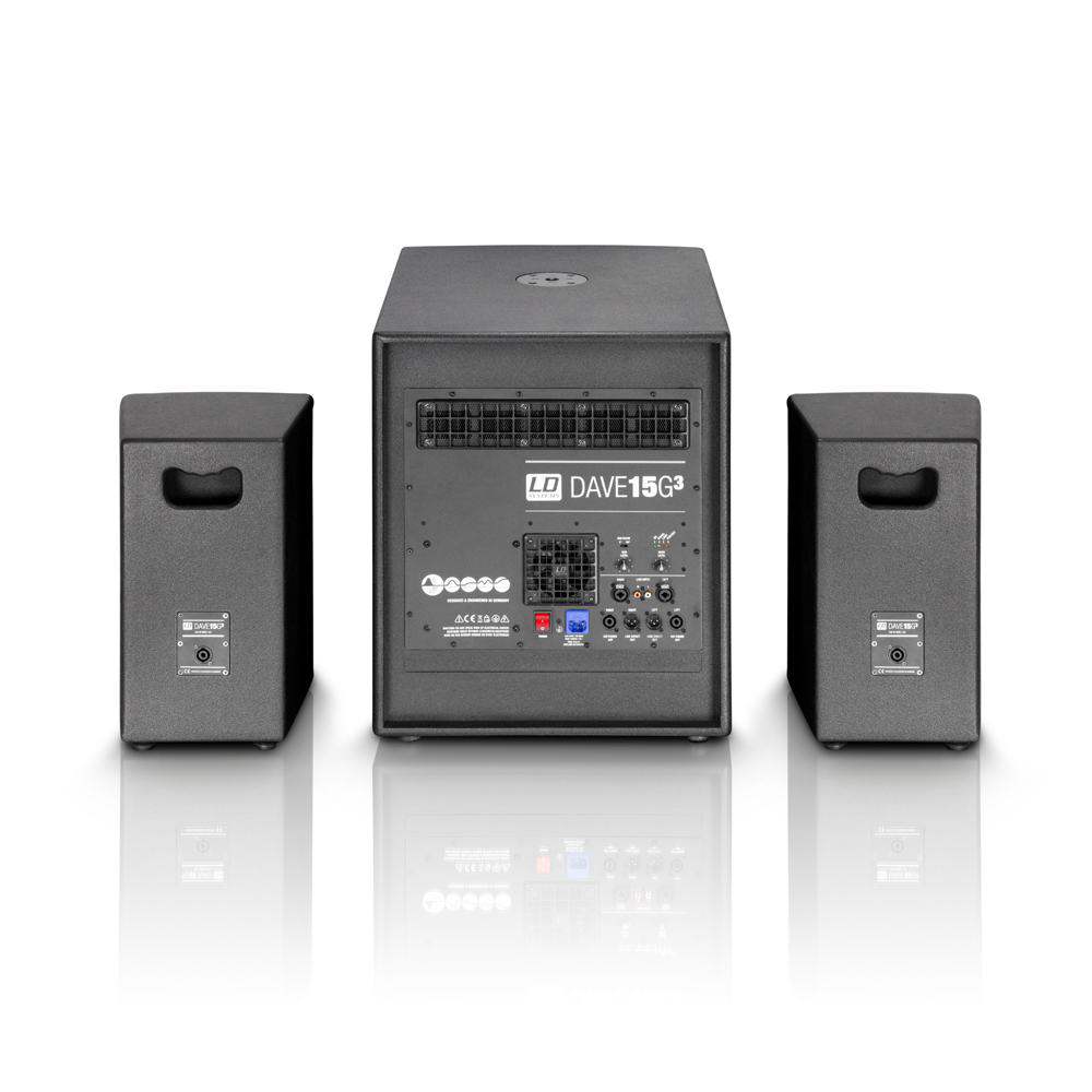 LD SYstems Dave 15 G3 Compact 15" Active PA System — view 2