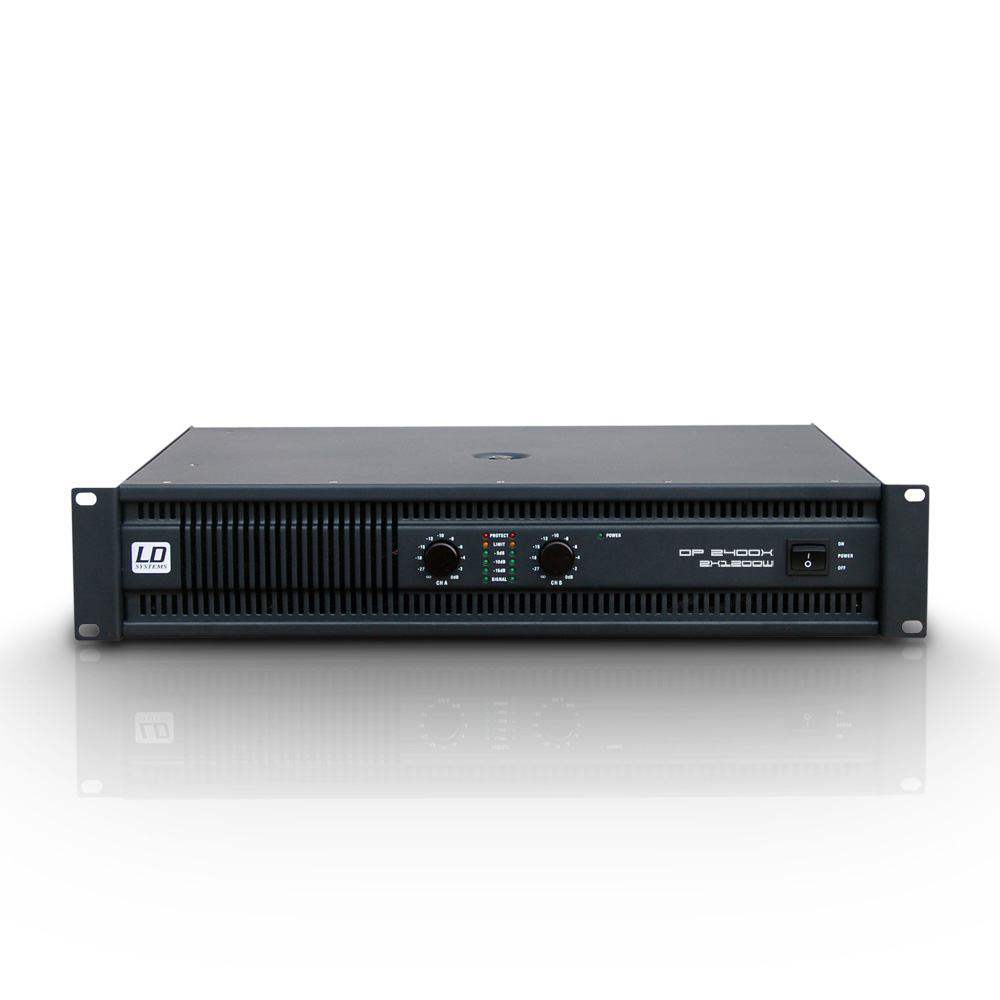 LD Systems DEEP2 2400 X - PA Power Amplifier 2 x 1200 W 2 ohm
