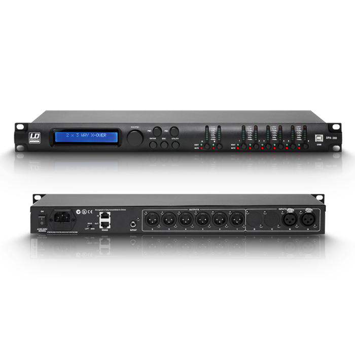 LD Systems DPA 260- 19" DSP Controller 6-channel