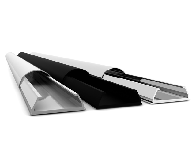 M Universal Cable Cover Aluminium - Various Sizes