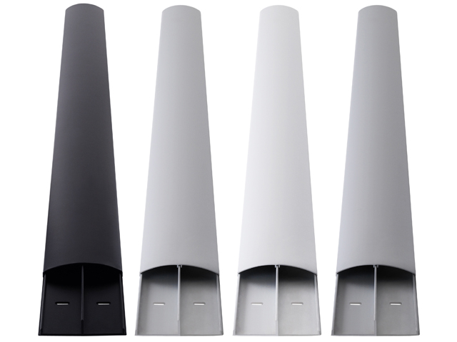 M Universal Cable Cover Super Slim Aluminium - Various Sizes