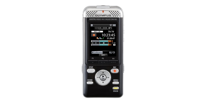 Olympus DM-901 - Digital Voice Recorder with Built-in Wi-Fi