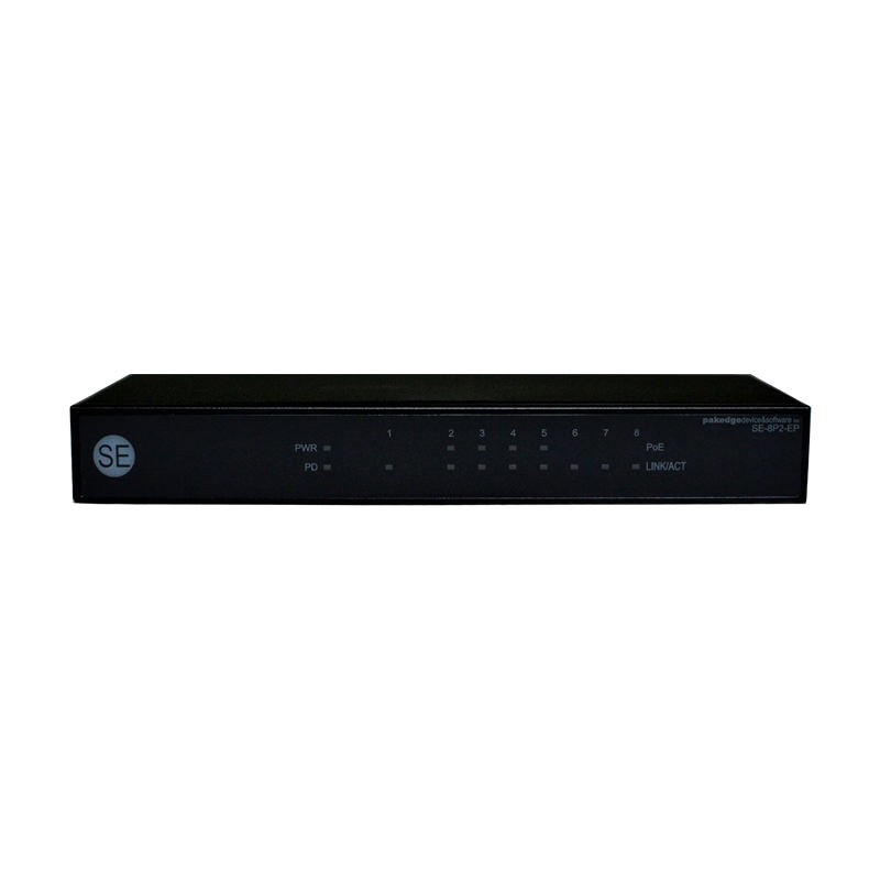 Pakedge SE-8P2-EP-A - 8-Port Gigabit Unmanaged PoE Pass-Through Switch