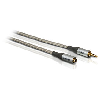Philips Pro 3.5mm Jack Extension Cable - 1.5M