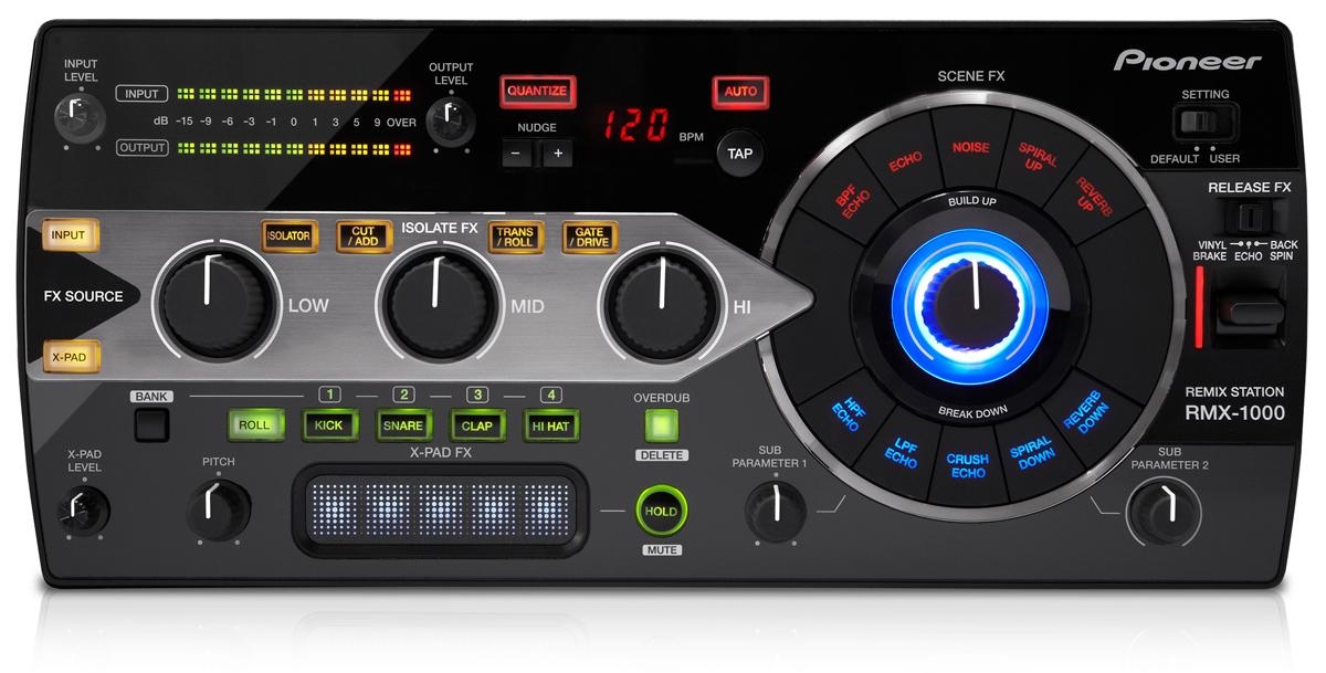 Pioneer RMX-1000 3-in-1 Remix Station With Editing Software, Innovative Performance Hardware And VST / AU Plug-Ins