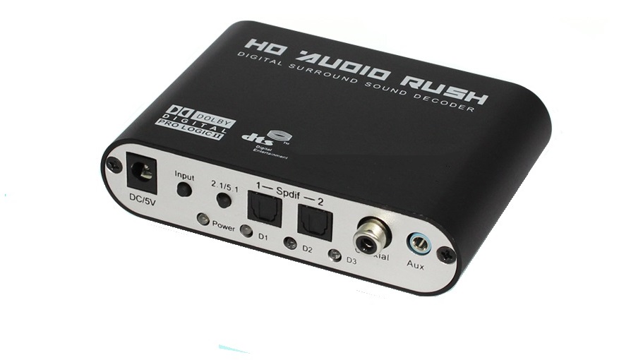 ResoluXion RX-DAC006 - Digital to 5.1 Channel RCA Decoder - Pre Order
