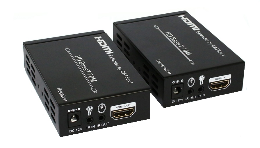 ResoluXion RX-EX005 - HDBaseT HDMI Extender over single 70m CAT6) with IR - Pre Order