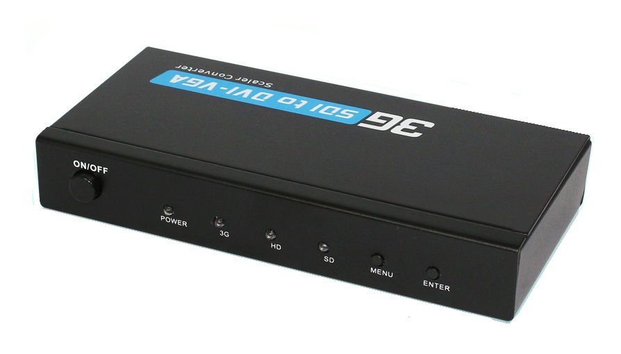 ResoluXion RX-SD003 - 3G SDI to DVI-I +SDI Scaler Converter - Pre Order