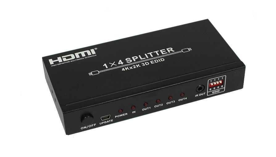 ResoluXion RX-SP010 - 1x4 HDMI 1.4 Splitter with HDCP - Pre Order