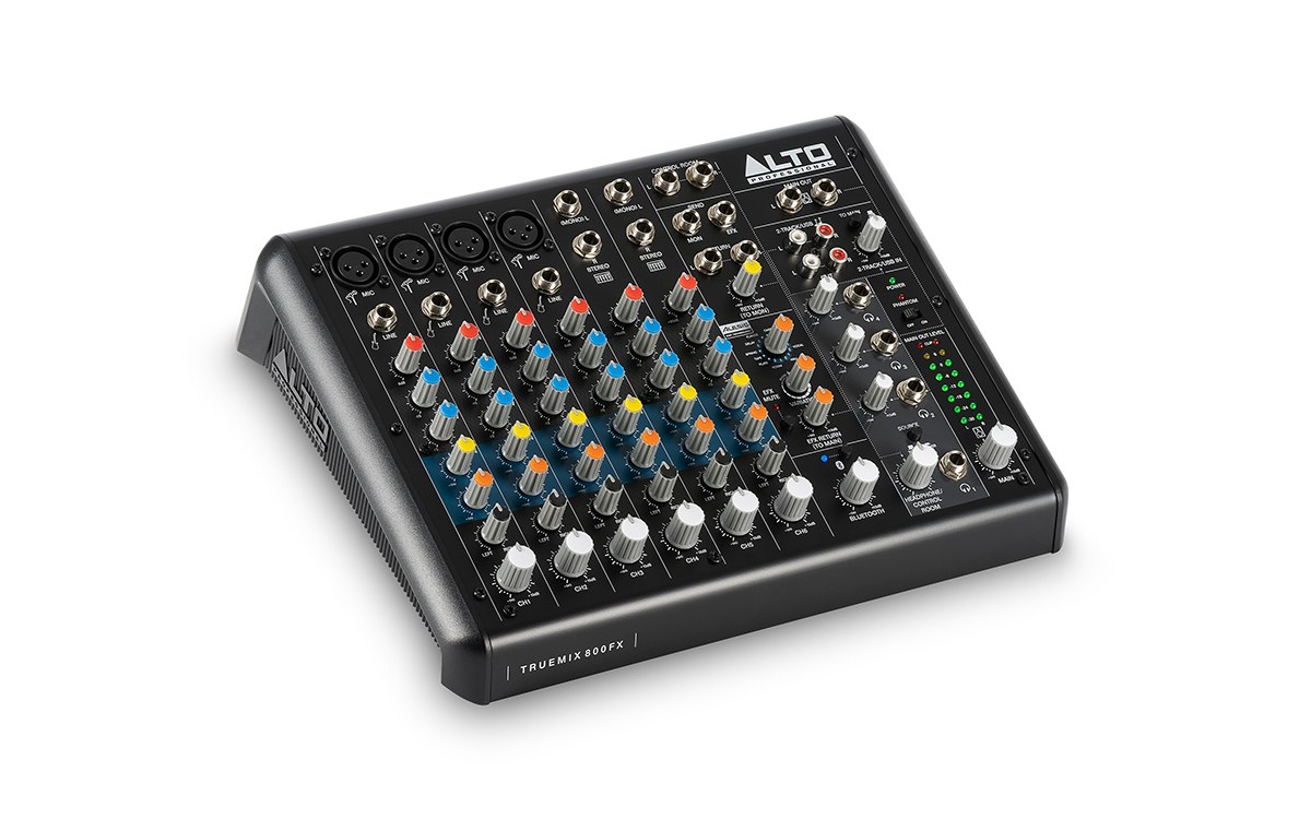 Alto Professional TrueMix 800FX 8-Channel Mixer with USB, Bluetooth and FX — view 2