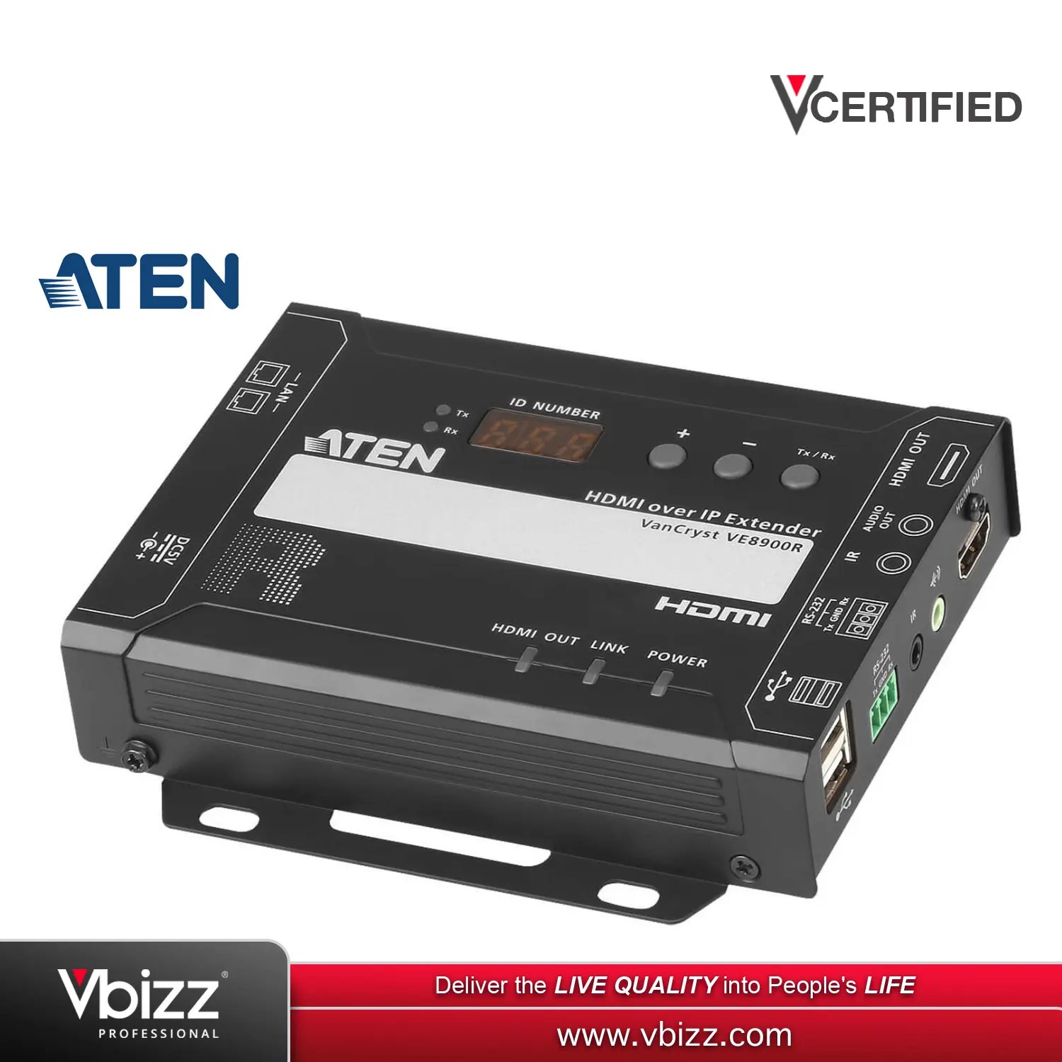 Aten Extender, HDMI Over IP, Receiver - VE8900R