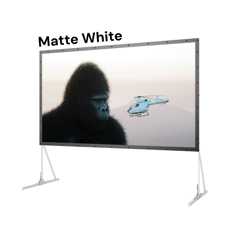 AWOL 120inch Outdoor Portable Fold Matte White Screen