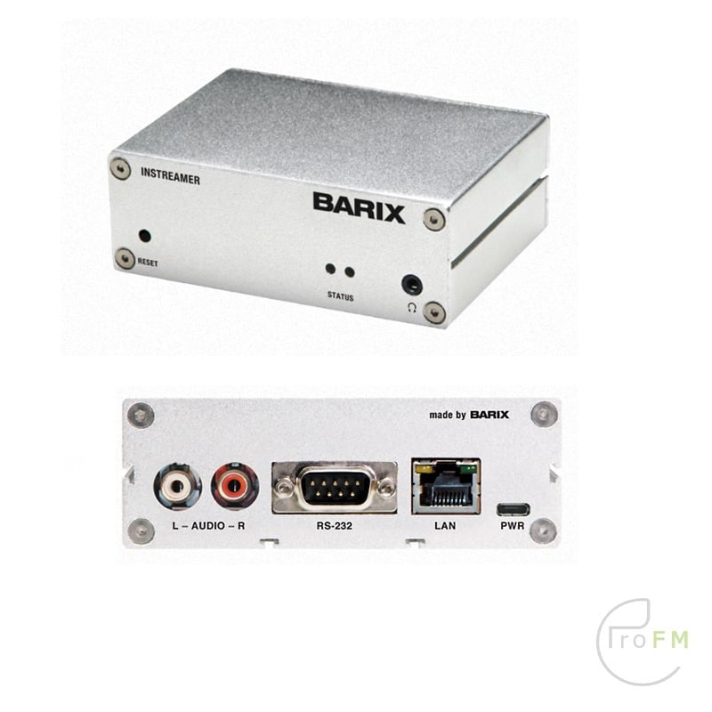 Barix MBP DIN - Dinrail mounting accessory for Instreamer/ Extreamer devices