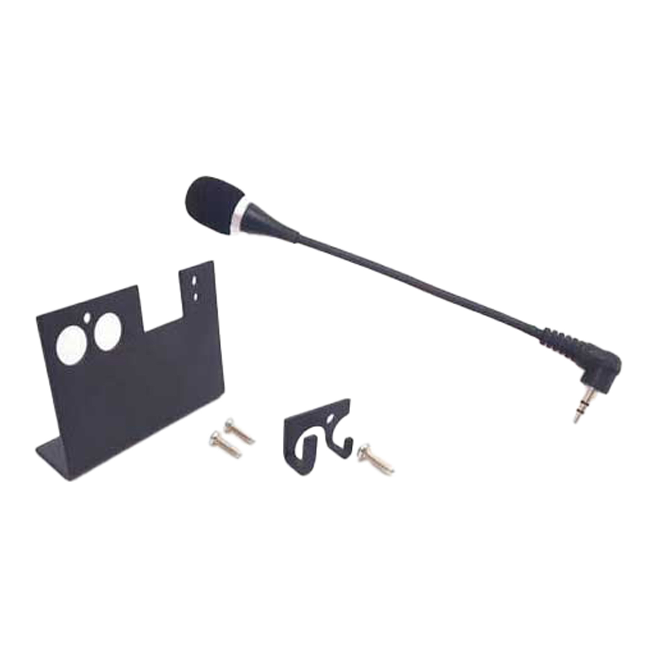 Barix PS1 Mic Kit - Barix Gooseneck microphone with bracket and mini jack. Works with Annuncicom PS1 only