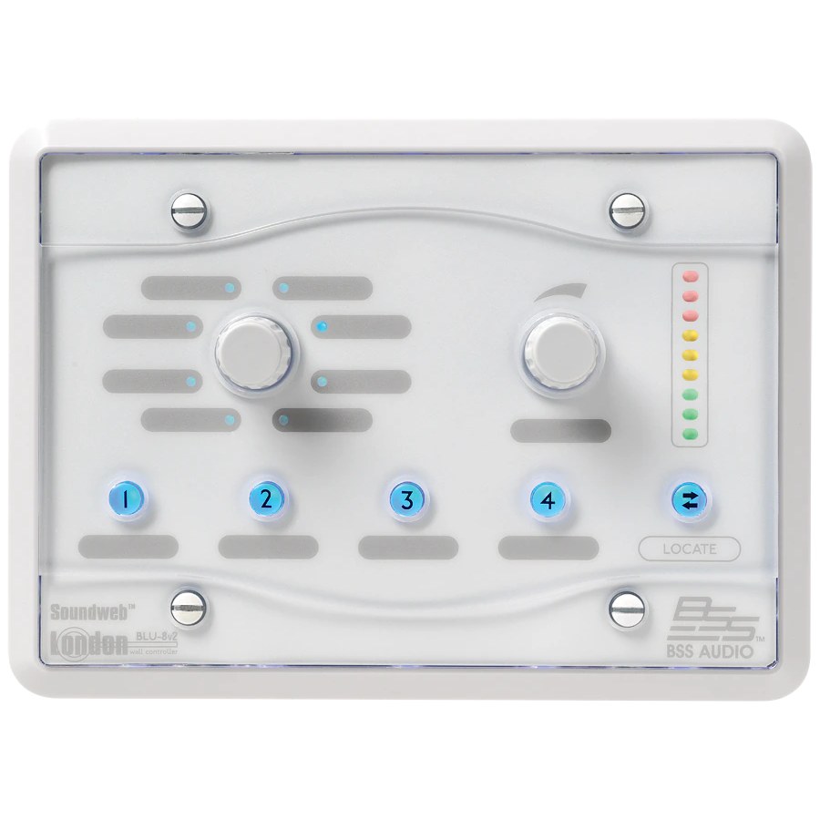 BSS - BLU-8v2-WHT-M - BLU-8v2 White Wall Controller