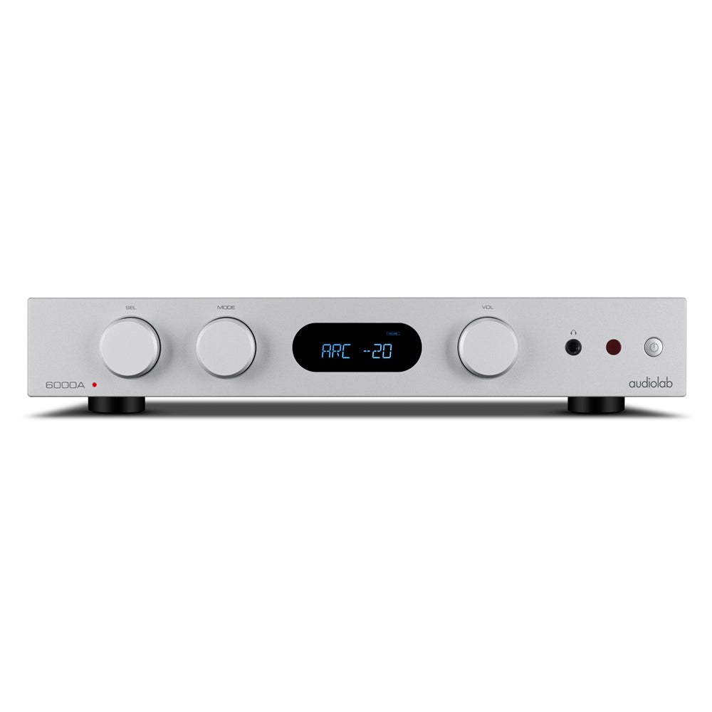 Audiolab 6000A MkII Amplifier Silver – B-Grade — view 1