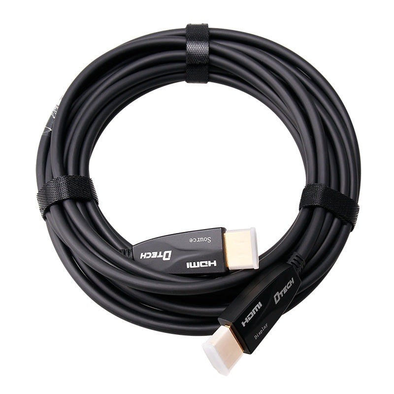 DTech - Fibre Cable, 20m, HDMI, V2.0, 4K resolution - HF2020 — view 1