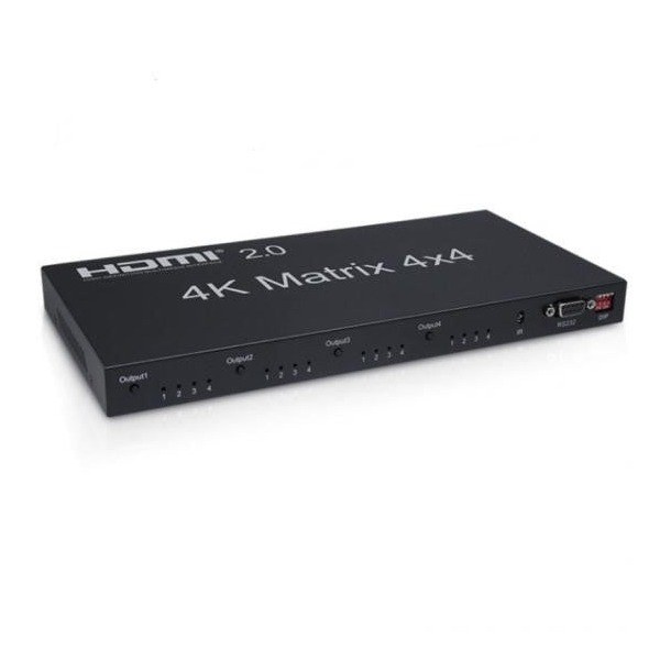 DTech - Matrix Switch, HDMI, 4 Port - 7030 — view 1