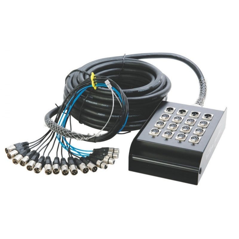 On-Stage SNK12450V2 50' 12-Channel/4-Return Stage Snake — view 1