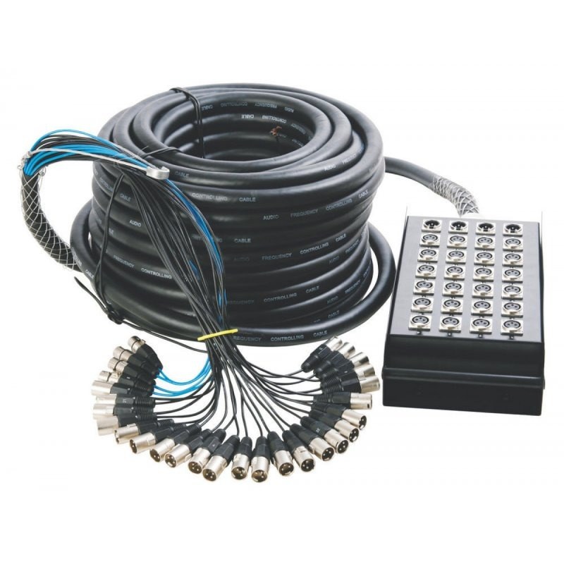 On-Stage SNK24450V2 50' 24-Channel/4-Return Stage Snake — view 1