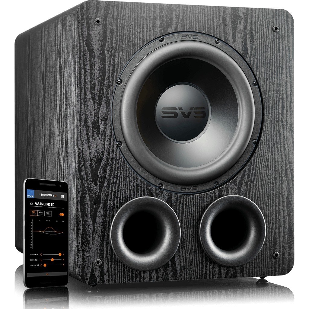 SVS PB-2000 Pro 12-Inch Powered Subwoofer - Premium Black Ash — view 1