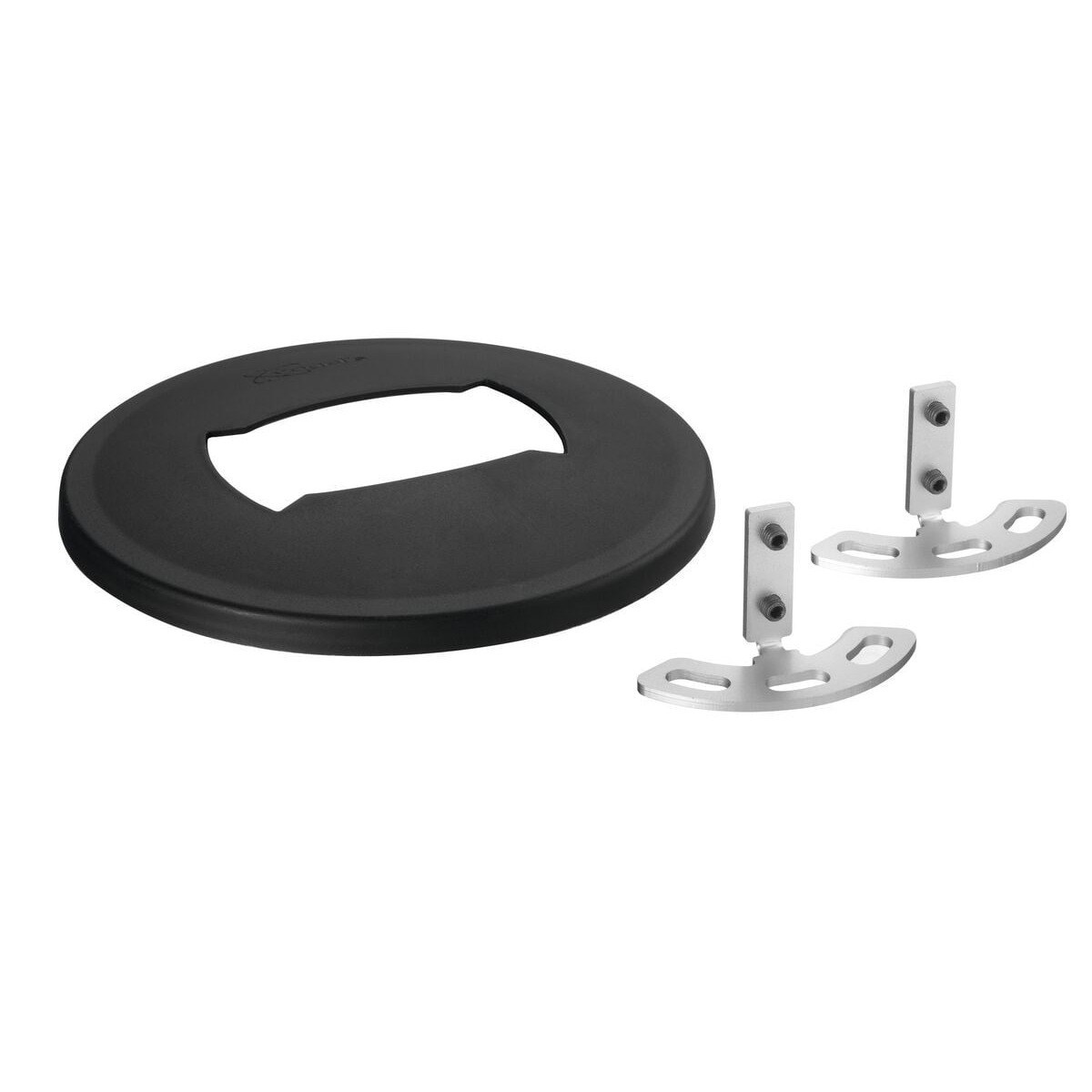 Vogel's PFA 9103 Floor Plate for PUC 25xx Poles - Black — view 1