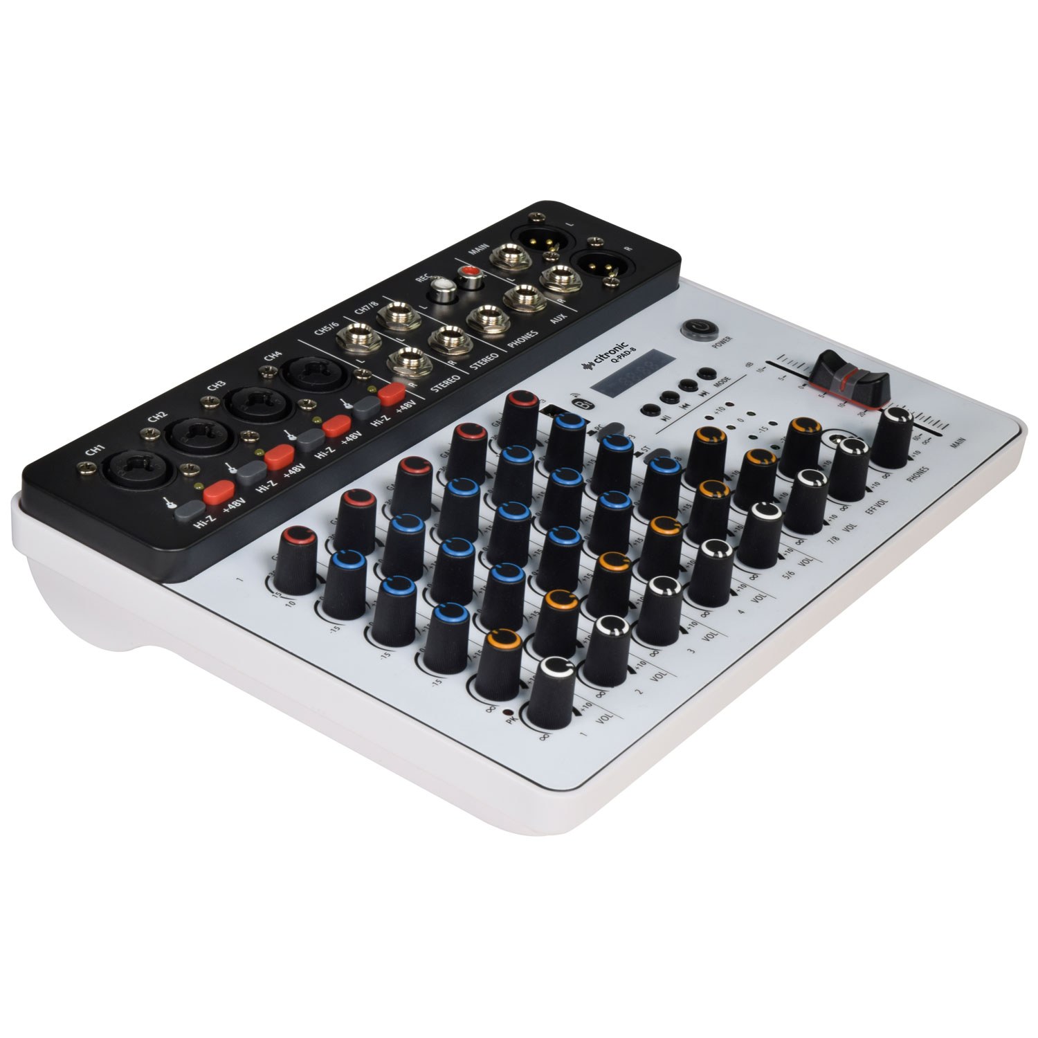 CITRONIC Q-PAD MUSIC MIXER BT/USB/MP3 8CH