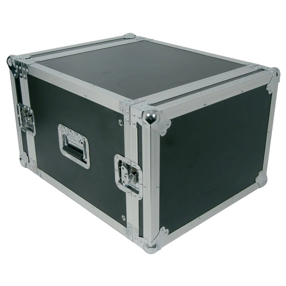 CITRONIC – RACK:8U 19in FLIGHTCASES FOR AUDIO EQUIPMENT