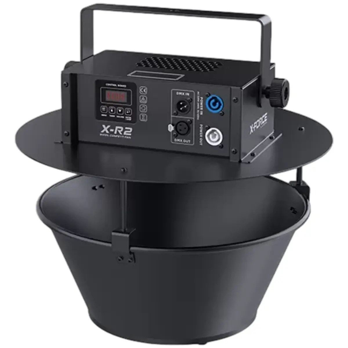 DJPOWER X-R2 Swirl Confetti Machine