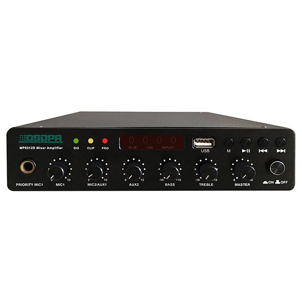 Dsppa 120w Ultra Thin Digital Mixer Amplifier