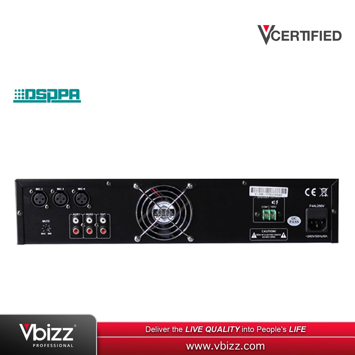 Dsppa DMA 60W - Bluetooth Wallmount Touch Control Panel with volume adjustment and track skipping standard 86