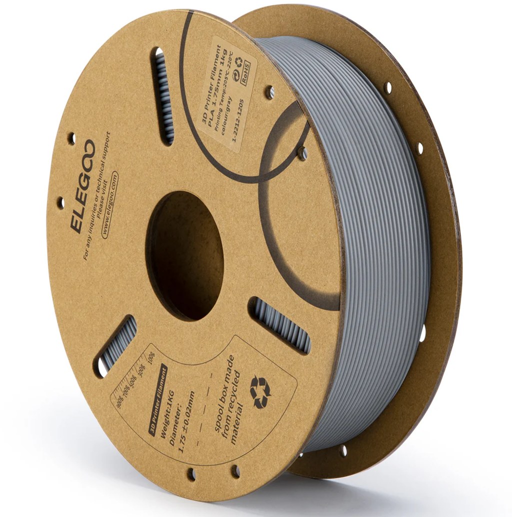 Elegoo - Rapid PLA+ Grey 1.75mm / 1000g Filament