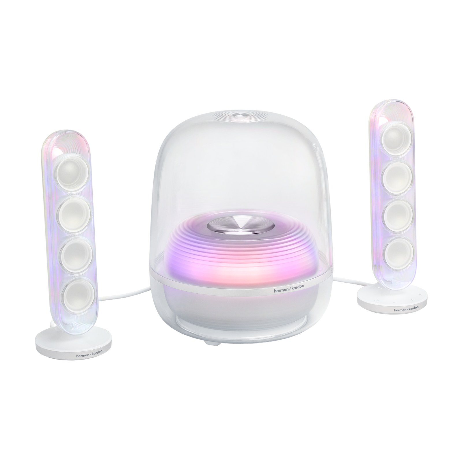 Harman Kardon SoundSticks 5 Wi-Fi 2.1 Speaker System - White