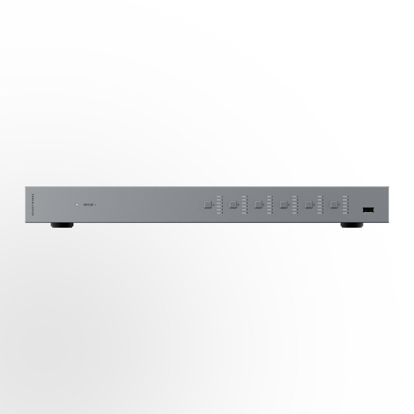 HDANYWHERE MHUB (6x6) 100A HDBaseT Matrix with 6 Receivers