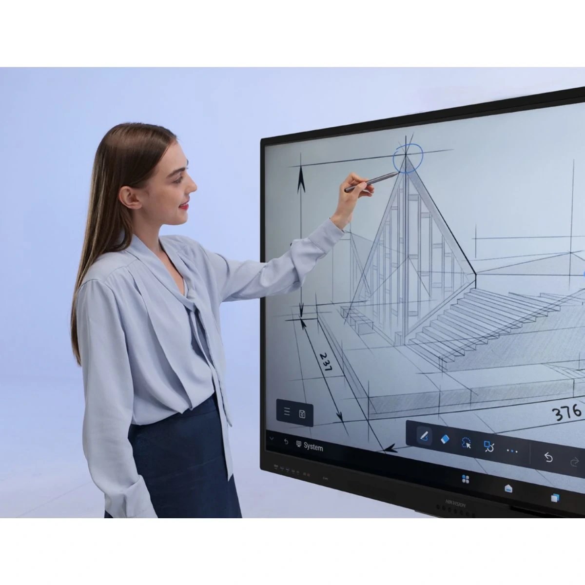 Hikvision - EL Series Interactive Display 75-inch