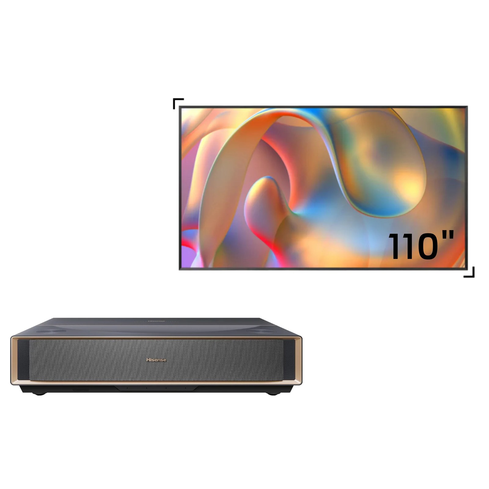 Hisense Laser Projection TV, 2500 Ansi Lumens, 4K resolution, UST - PT1