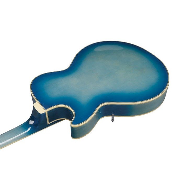 Ibanez GB10EM-JBB - George Benson Signature Hollow-Body Electric Guitar, Jet Blue Burst — view 3