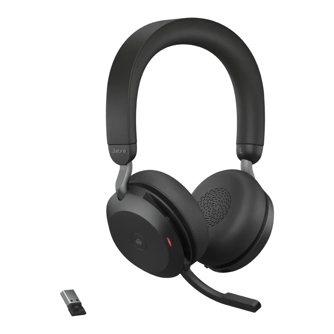 Jabra Evolve2 75 Link380/390A Ms Stereo Black