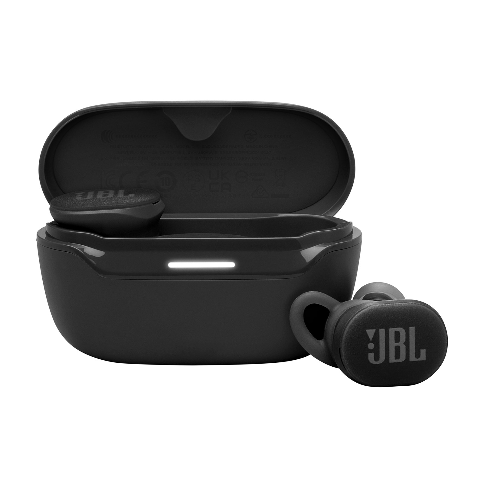 JBL Endurance Race 2 Waterproof True Wireless Sport Earbuds with ANC - Black