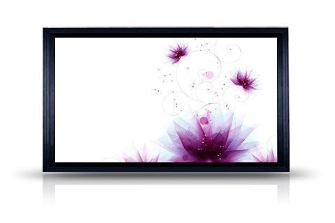 JK Fixed Frame Screen, 200", 16:9 Aspect Ratio, Acoustic Fabric - F9200A