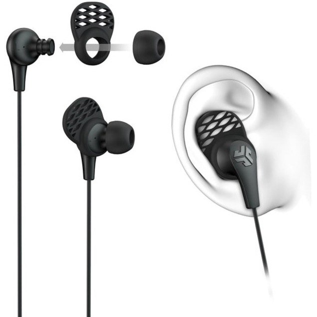JBuds Pro Signature Wired Earbuds - Black