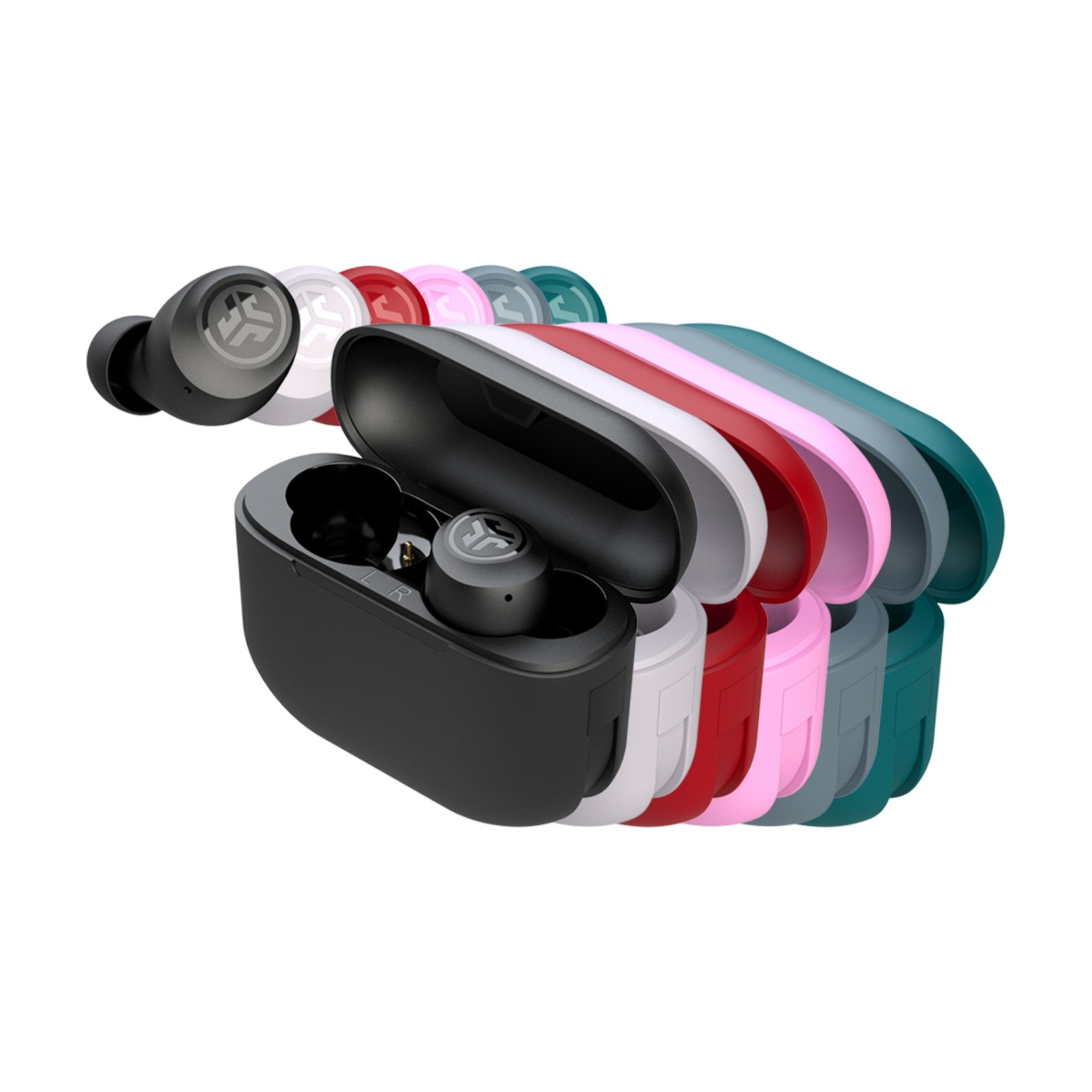 JLab EBGAIRPOPRROS124 - Go Air Pop True Wireless Earbuds with 2 Year Warranty Rose