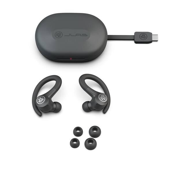 JLab EBGAIRSPRTRBLK124 - GO Air SPORT True Wireless Earbuds - Black