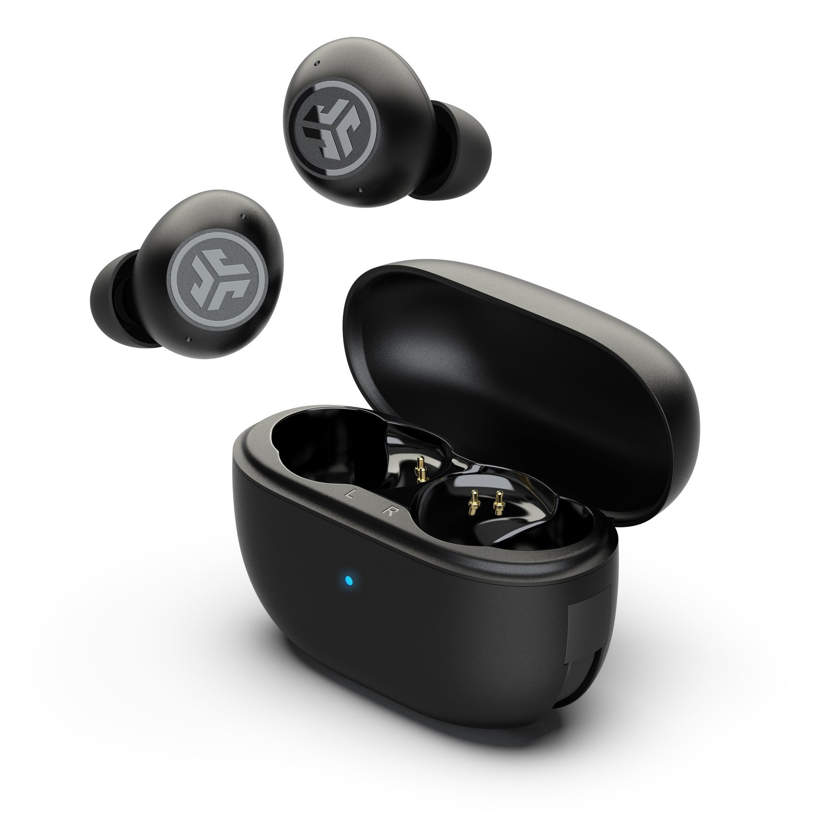 JLab GO Pop ANC True Wireless Earbuds - Black — view 2
