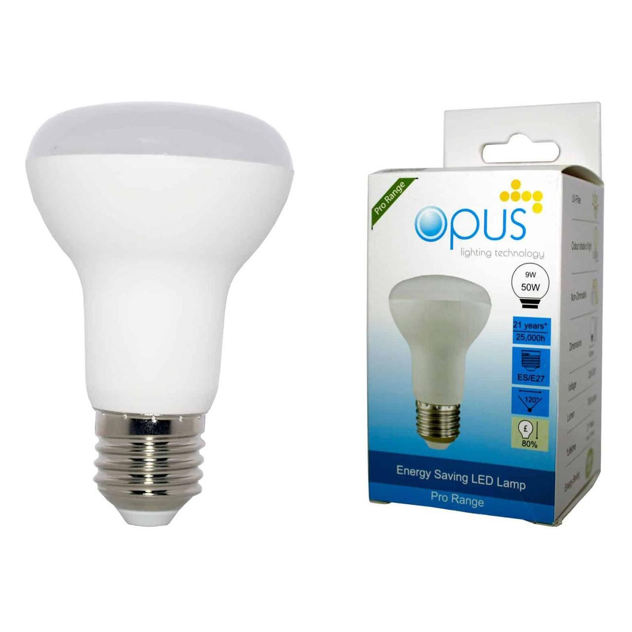 Luceco R63 E27 - 7W White White 550 Lumens 2700K